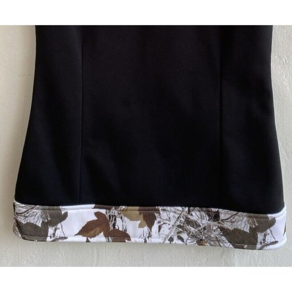 COPY - Roper Full Zip Hoodie Vest Black Camo Small Jacket Pockets Sleeveless Lo… - Picture 9 of 9